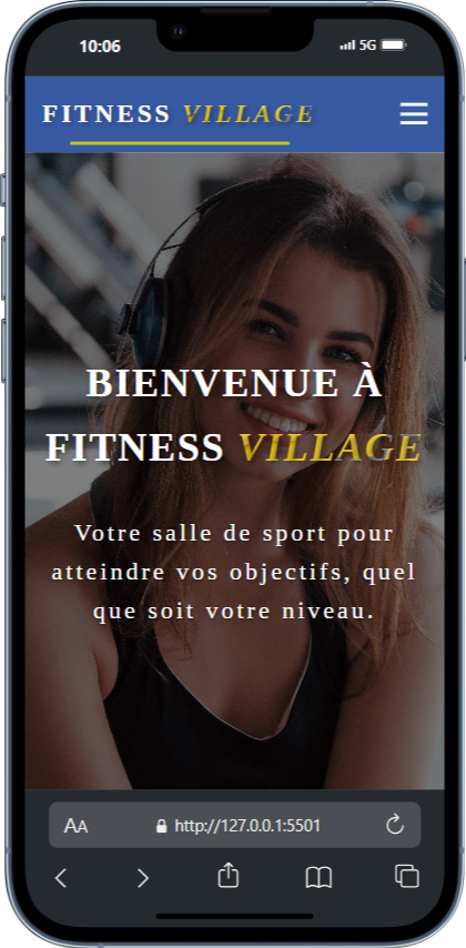 Salle de sport moderne